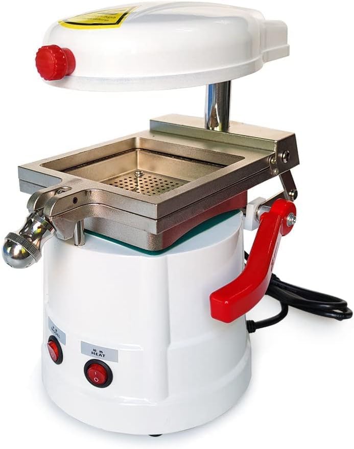 Vacuum Forming Machine Vacuum Former Plasticizer 1000W Molding Machine Unit White
