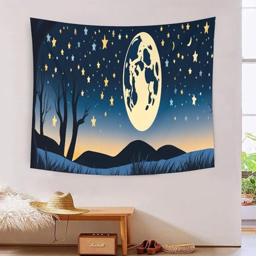 Tapisserie starry sky 3d effet pour transformer votre salon ou dortoir