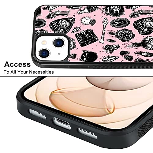 Shencang Blue Haiguqi Iphone 13 Case Witchcraft Print Pattern Shockproof Slim Tpu Rubber Material Black Frame Cellphone Mobile Case #TOP4