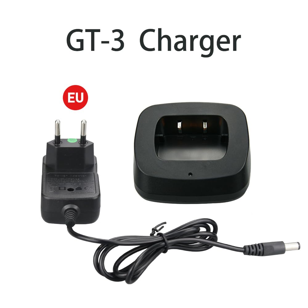 Station de Charge Baofeng pour GT-3 GT-3TP GT3 GT3TP et GT-3 Mark-II III, Base de Charge pour Batterie Radio bidirectionnelle