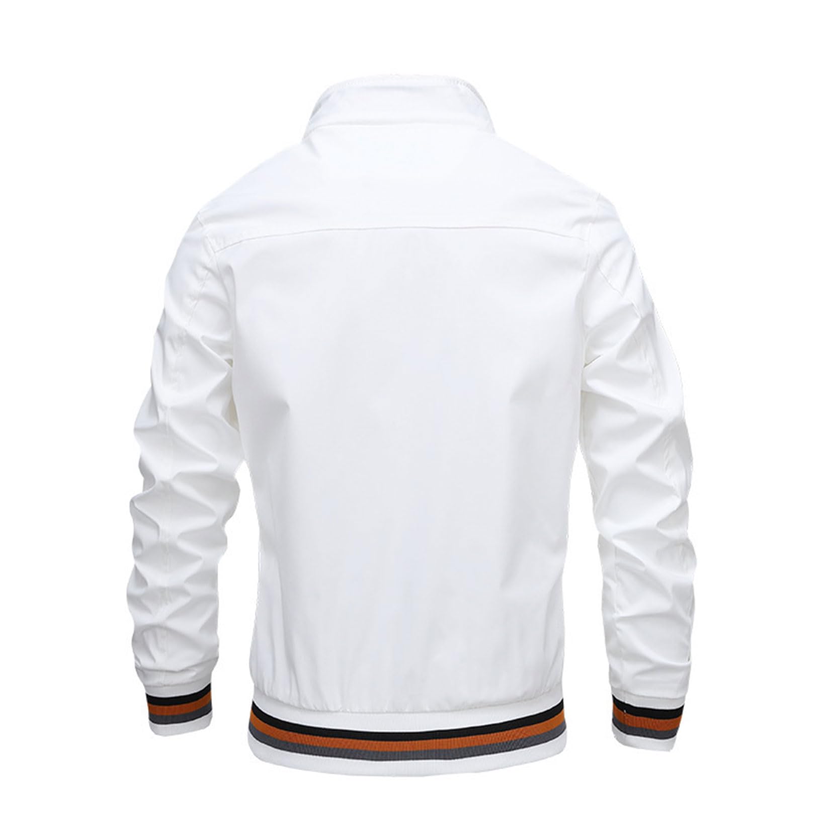 Chaqueta De Hombre para Scania Sudadera Ligera De Primavera Chaqueta Bomber Cortavientos Cálido para Scania Abrigos De Negocios Casuales Chaquetas para Niños Jóvenes,White-L