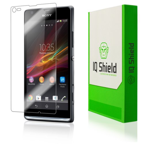 Iq Shield Screen Protector Compatible With Sony Xperia L (C2105) Liquidskin Anti-Bubble Clear Film #TOP15