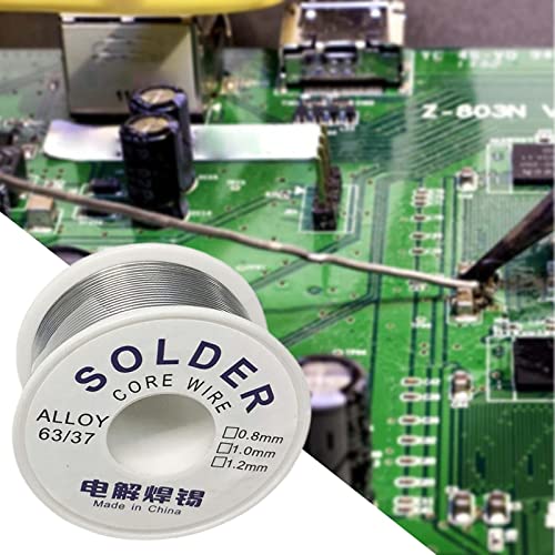 Image of Tin Solder Wire Portable for Electric Welding Computers Household Appliances 8mm 50g