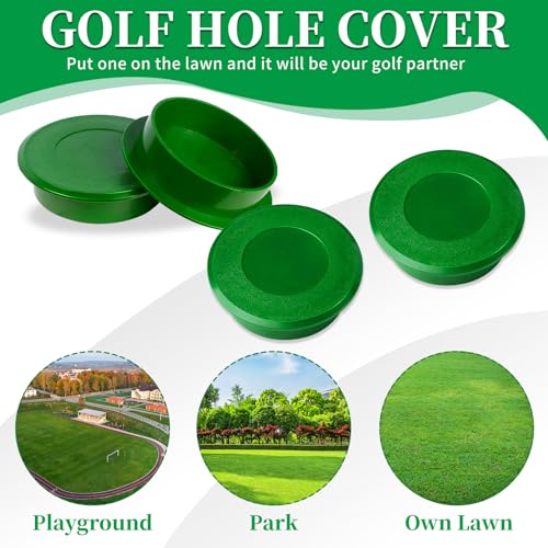 joaoxoko Golf Cup Cover for Golf Course Hole.Golf Hole for Putting Green Cover for Backyard Practice Putting Green Hole, ABS Hole Cup Covers Comply with USGA Regulations (4) by joaoxoko - Image 4