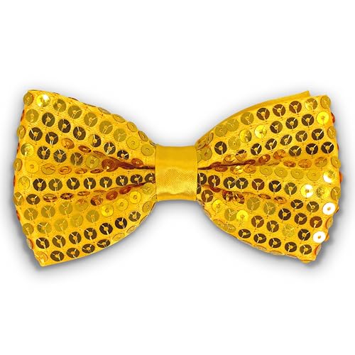 Opiniones y reviews de Corbatas y pajaritas para Niño , listamos los 10 mejores. 46 Pajaritas de lentejuelas brillantes para hombres, niños y niñas, corbata grande BT-3, Pajarita de lentejuelas doradas, Talla única