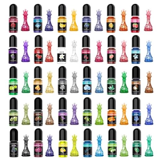 Epoxy Resin Pigments - 30 Colors Resin Color Pigment, Highly Concentrated Liquid Epoxy Resin Dyes for Resin Art, DIY Jewelry Making, Crafts and More. (30 Colors)