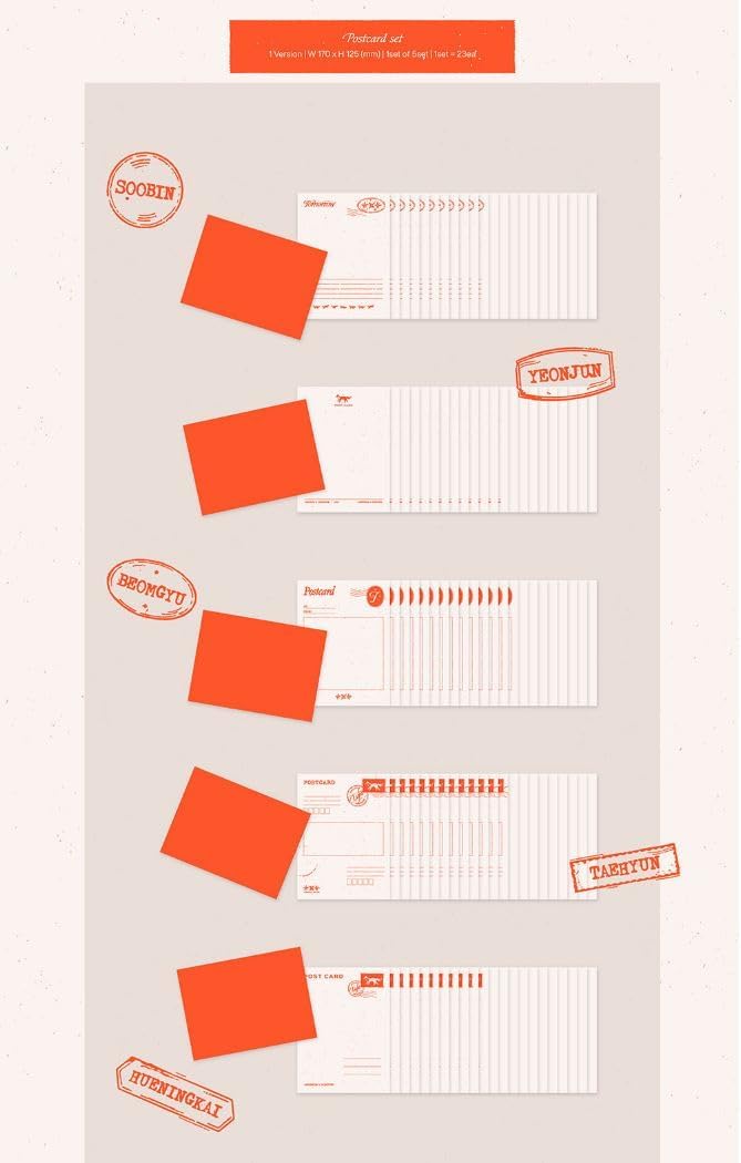 TXT minisode 3: TOMORROW 6th Mini Album Light 5 Ver Set