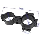 Calitte 25/30mm Flashlight Mount Holder with Stainless Steel Screws gallery image