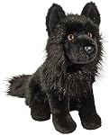 Douglas Vilkas Black Wolf Plush Stuffed Animal