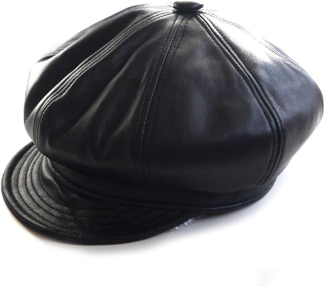 Amazon | [ニューヨークハット] 帽子 キャスケット レザー 9207