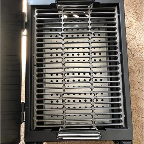 Stretchable Charcoal Tray Replacement for Oklahoma Joe’s Rambler Tabletop Portable Grill 19402088, Stainless Steel Charcoal Tray with 2 Handles by Grilltonic - Image 7