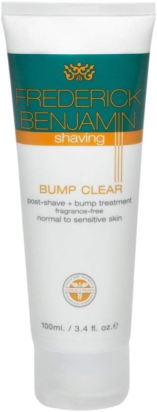 Frederick Benjamin Post Shave Hydrating Lotion, Natural Ingredients Prevent Razor Bumps, Fragrance-Free, 3.4 Ounce
