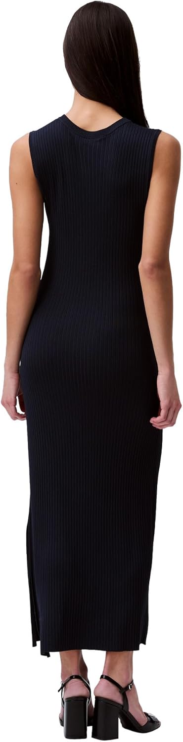Calvin Klein Womens Viscose Ribbed Maxi Dress - Image 6