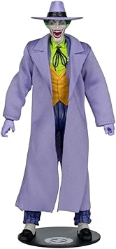 McFarlane Toys - DC Direct Page Punchers Joker (Sonsuz Dünyalarda Kriz) Çizgi Roman ile 7 inç Aksiyon Figürü