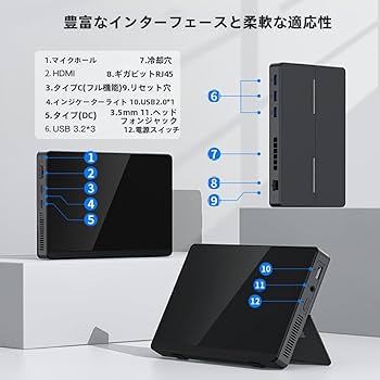 WAIJUN Mini PC 2HDMIポート付き WAIJUN Mini PC 2HDMIポート付き