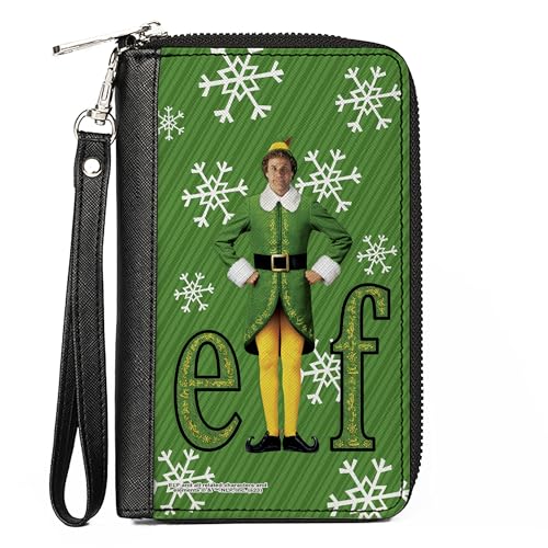Buckle-Down Elf Vegan Leather Zip Around Wallet