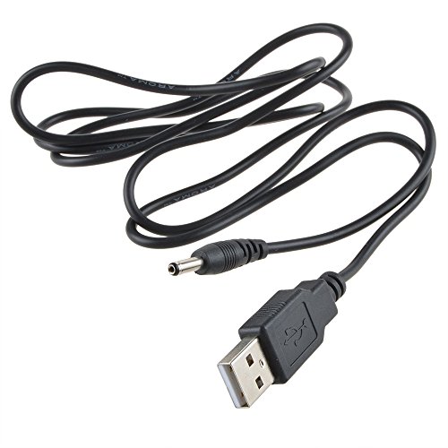 PKPOWER USB DC Power Charger Cable Lead Cord for Velocity Micro Cruz T301 Android Tablet