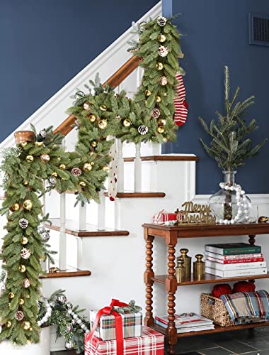 Artiflr 6Ft Christmas Garland, Artificial Pine Garland Holiday Decor For Outdoor Or Indoor Home Garden Artificial Green Greenery, Or Fireplaces Holiday Party Decorations (Green) #TOP4