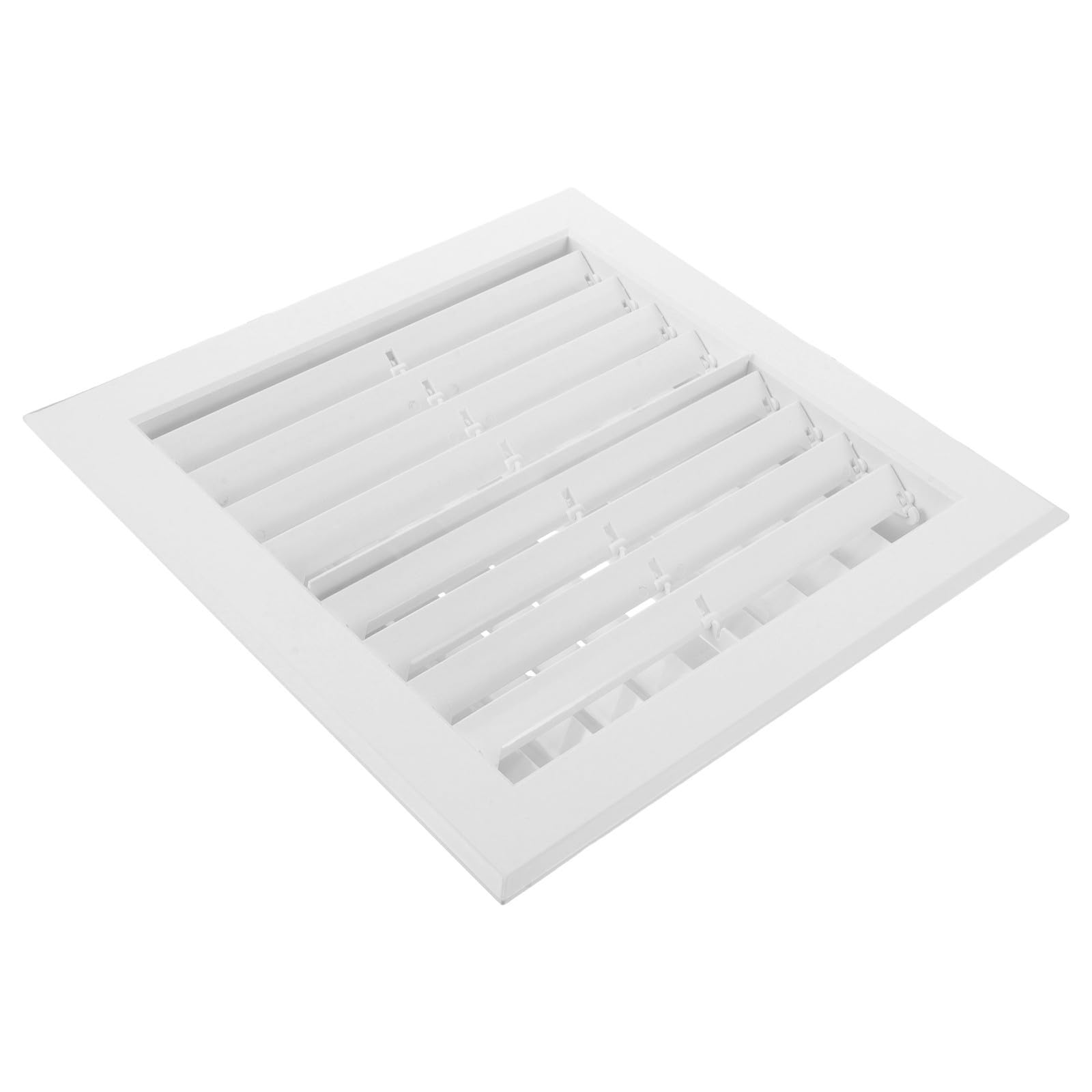 Griglia di Ventilazione per Condizionatore in Abs Design a Doppio Strato e Struttura Tondo-quadrata, per Creare Un'atmosfera Estiva Stile Moderno