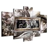 murando - Akustikbild 100x50 cm 5 tlg - Bilder Akustikschaum Schallschutz Wand Deko Kunst...