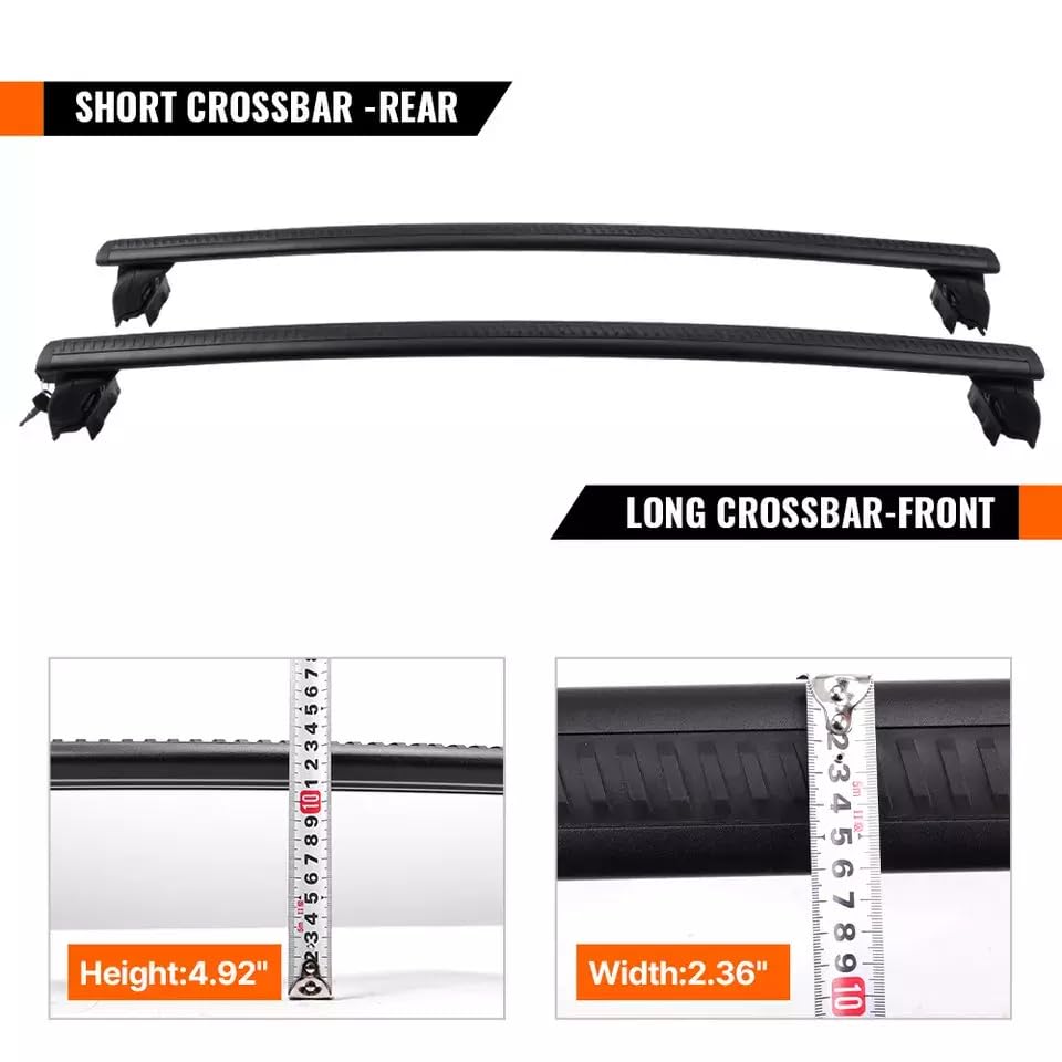 Damyprd 4-Pack Black ABS Plastic Docking Hardware Point Covers Kit for Harley Davidson Touring & Softail Motorcycles - Protective Frame Covers, Easy Installation