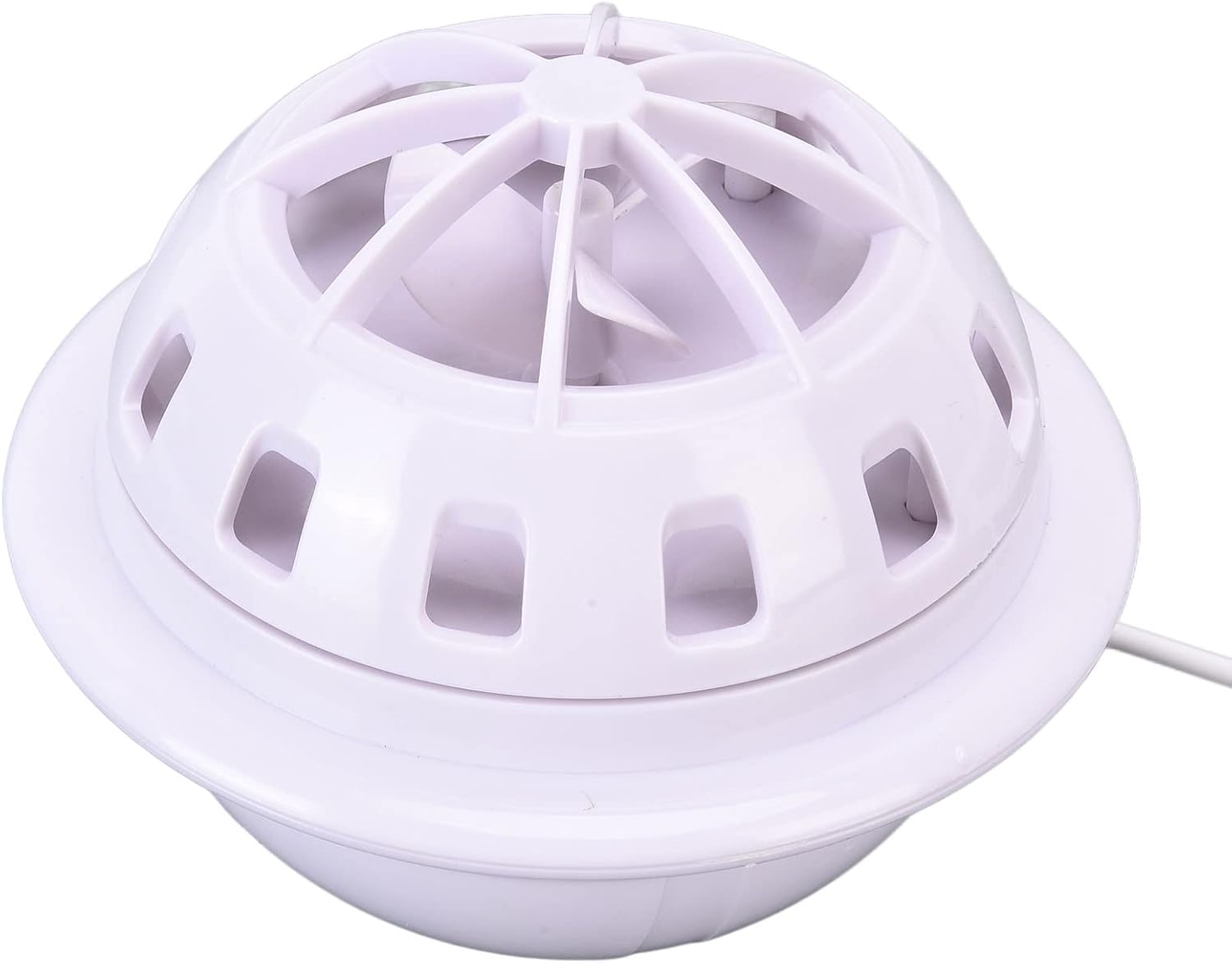 Zerodis Portable Mini Ultrasonic Dishwasher, ABS Material, Efficient for Kitchen Sink, Travel and RV Use, Compact Design (White)