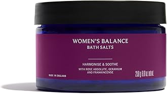 Neal's Yard Remedies Womens Balance Bath Salts, Salt Crystals with Essential Oil Blend for Women, Vegan & Cruelty-Free, 250g