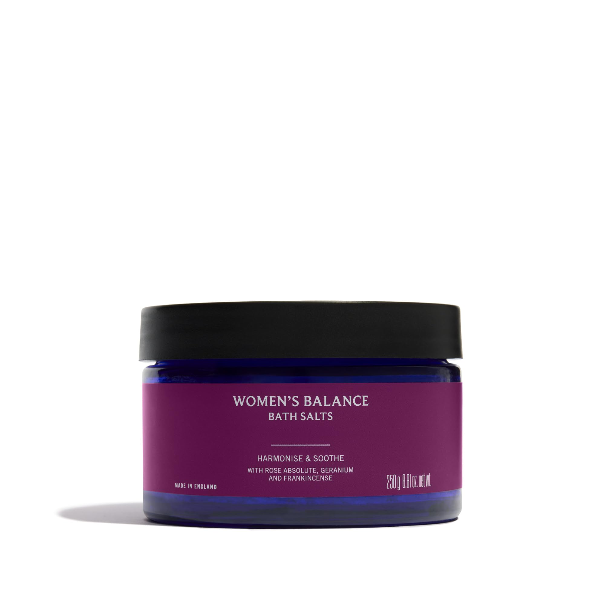 Neal's Yard Remedies Womens Balance Bath Salts, Salt Crystals with Essential Oil Blend for Women, Vegan & Cruelty-Free, 250g