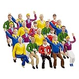 Die Ausarbeitung der colorierten Figuren ist extrem detailgetreu und es gibt verschiedene, positionierbare bzw. drehbare Körperteile!