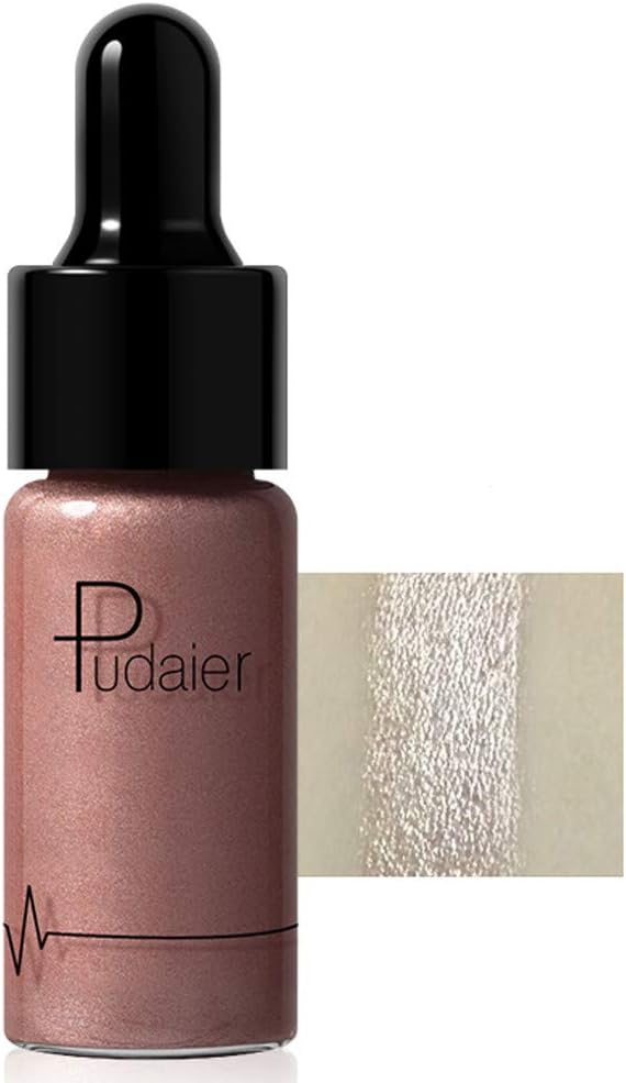 Cloud ROM 12 Colors Highlighter, Eyeshadow Palette, Cosmetics Eye Shadow Makeup Palette Matte Shimmer Concealer Face Glow Liquid Concealer Shimmer Face Glow Liquid Highlighter(B)