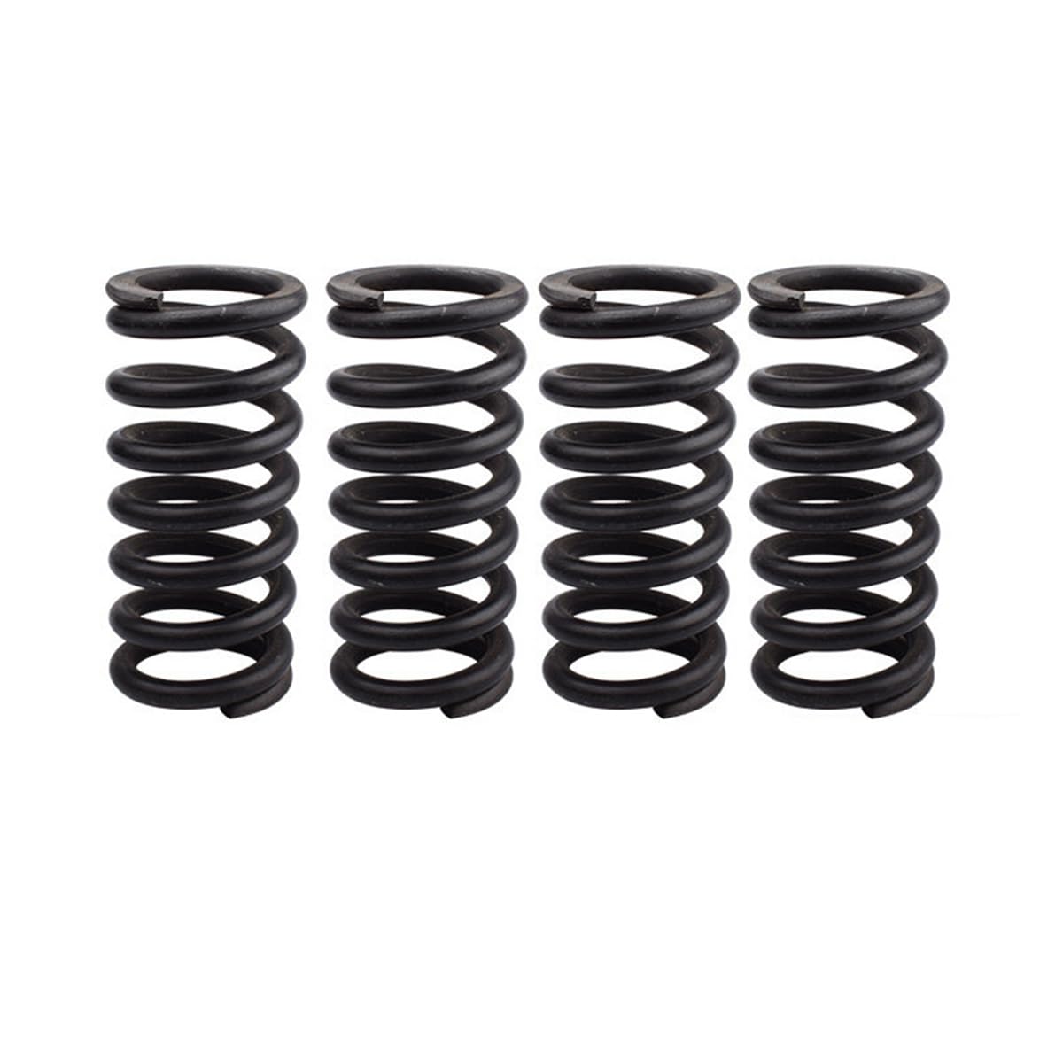 65Mn-Federstahl, Y-Druckfeder,Drahtdurchmesser 1.5mm Außendurchmesser 17mm Länge 120mm, 3 Stück, Schwarz, 1.5x17x120mm