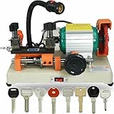 *Efficient Performance: This cutting machine duplicator is engineered for exceptional performance, helping you cut keys efficiently and accurately. Whether you’re working on standard or complex keys, enables you to handle any task with ease.