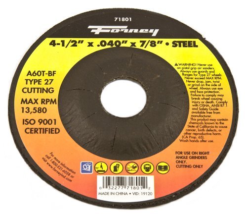 Forney 71801 Cut-Off Wheel