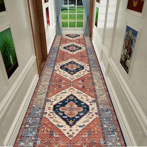 Tapis de couloir pour escalier AZMANI de 4 mètres anti-glisse - 2