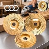 3 Stück Wolframcarbid Schleifscheiben für Holz,125mm Wolframkarbid Rad Holz
