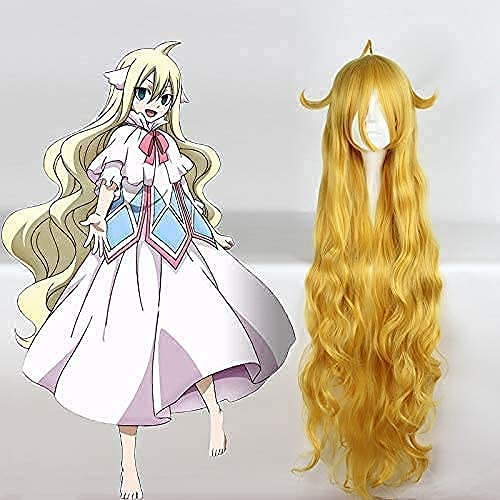 Cosplay Perruques Anime Postiches Pour Fairy Tail Mavis Vermillion, Pour Halloween, Carnaval FêTe, Perruques De Jeu Anime Cover