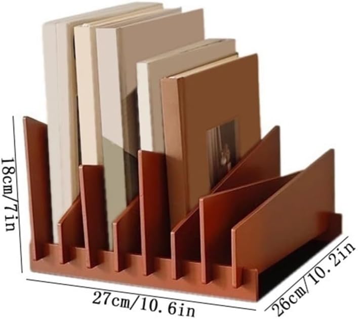 Cd Dvd Storage Desktop Irregular Creative Design Record Rack Wooden Bookends CD Albums Holder
