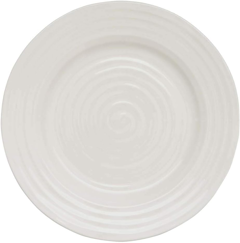 Portmeirion x Sophie Conran Set of 4 Side Plates, Porcelain White Plate, Microwave, Freezer, Dishwasher & Oven Safe - Image 3