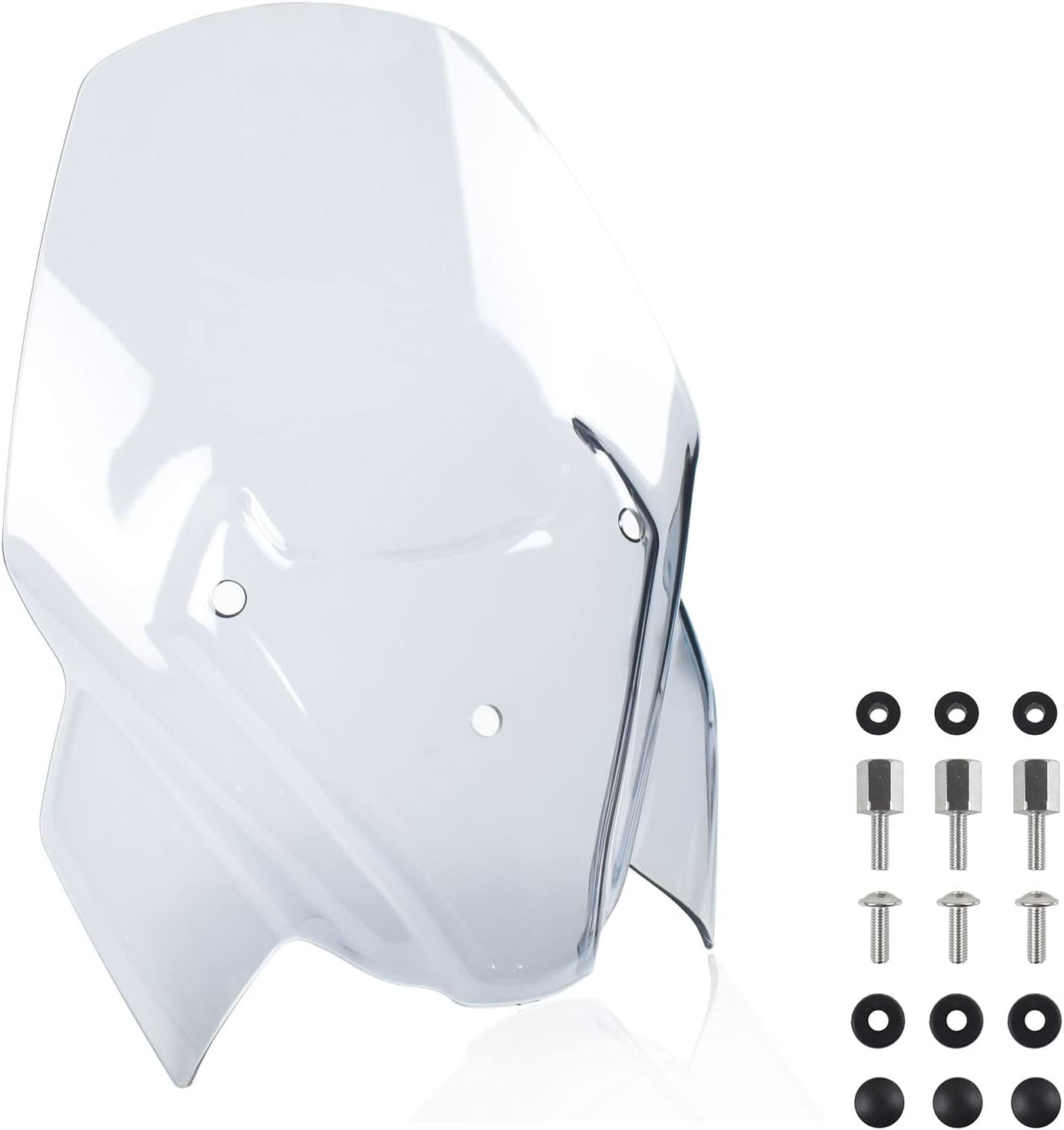 Motorcycle Windshield Compatiale for B&MW F900R F 900R F900 R Accessories 2020-2024 Wind Screen Deflector Protector Fairing Windscreen Visor (Light Smoke)