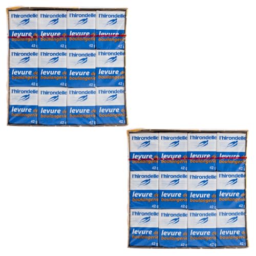 LHirondelle Fresh Yeast 24 x 42g Blocks