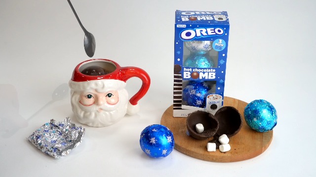 Amazon.com: Frankford OREO Holiday Hot Chocolate BOMB Set with