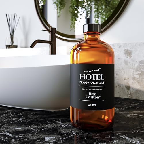 Hotel Diffuser Oil Inspired by The Ritz Carlton - No. 1014 - AirScent Essential Oil Blend - 10 mL, 0.34 fl oz Fragrance Oil Dropper Bottle for Aromatherapy Diffusers - Ritz Carlton Scent Diffuser Oil