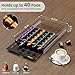 Acrylic Coffee Pod Holder for Nespresso OriginalLine Capsules, 40 Pods Capacity for Countertop Coffee Bar Home Office Kitchen