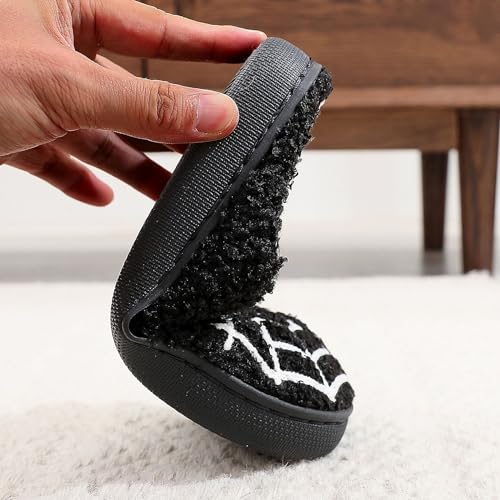 Image of LNERIP Animal Slippers Fruit Slippers Plant Slippers Various Cartoon Patterns Fluffy Soft Memory Foam Retro Indoor Outdoor Home Couple Shoes