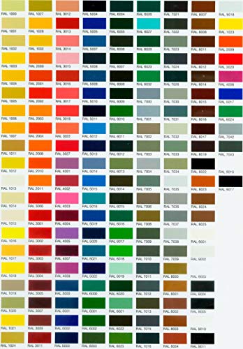Pâte de couleur RAL époxy 0,600 kg pour finitions lisses - 3