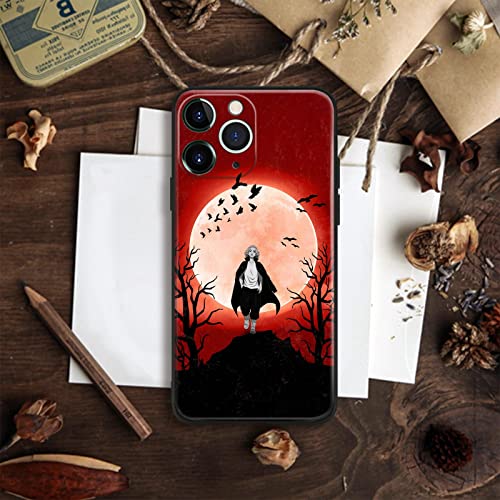 Heminjyjef Japanese Anime Anti-Drop Shell Cover Manga Pattern Non-Slip Protective Cell Phone Case (Mikey Manjiro Sano,For Iphone 14) #TOP5