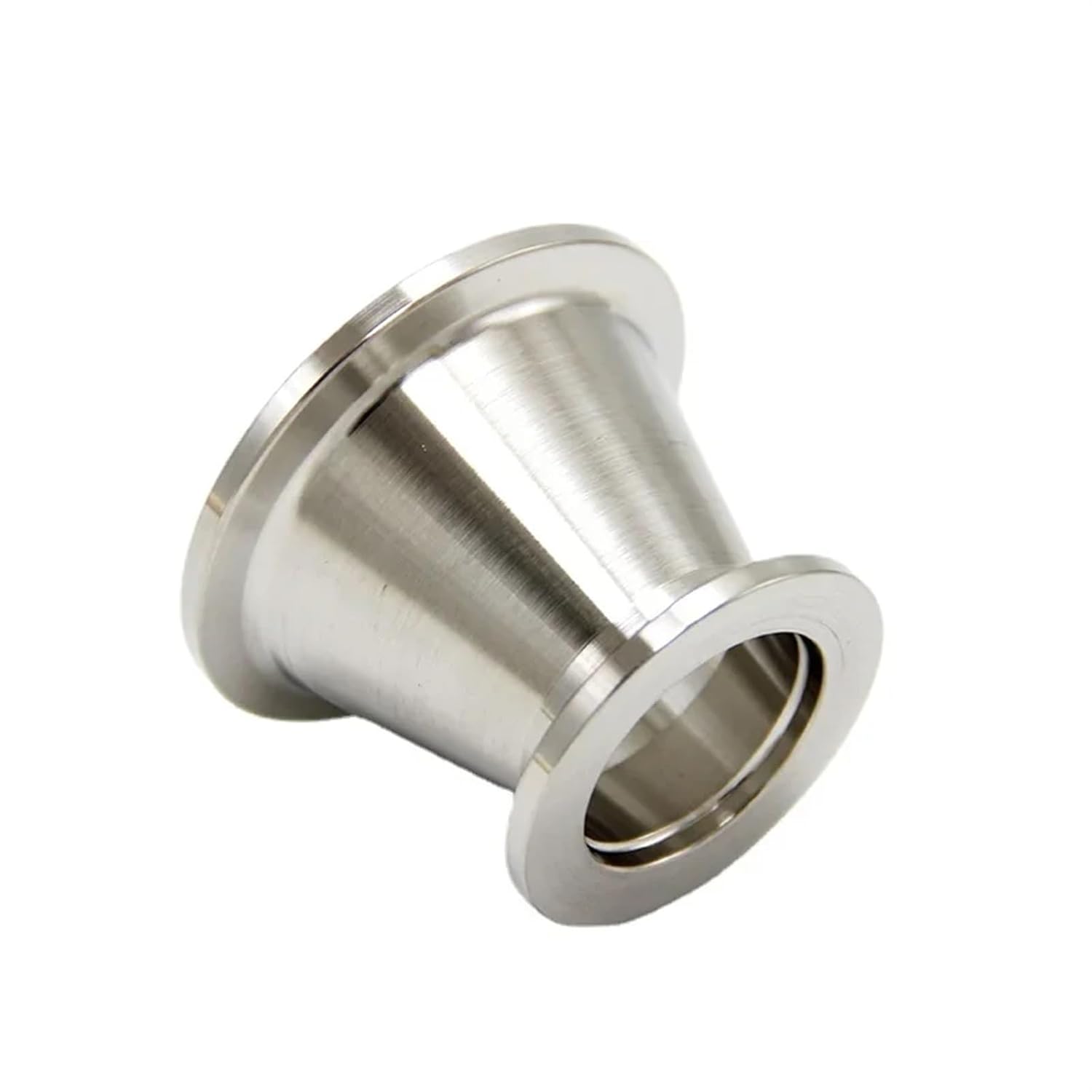 KF-16/25/40/50 Vacuum Tri Clamp Reduer SUS304 Stainless Sanitary Pipe Fitting Beer Brewing Diary Product(Color:KF25 to KF10)