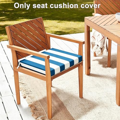 Housse de coussin d'extérieur de rechange en polyester premium pour terrasse