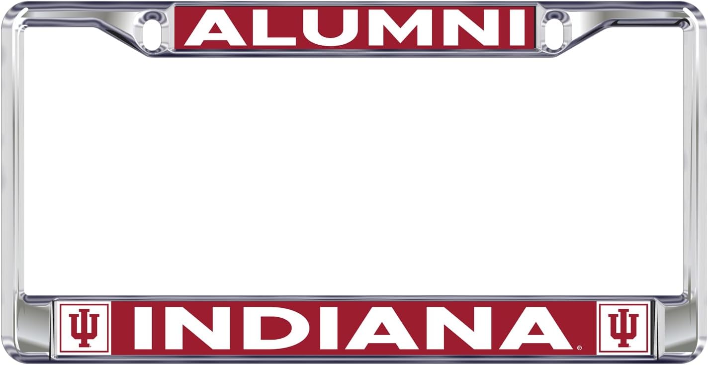 Indiana Alumni License Plate Frame - Indiana Car Truck Accessory