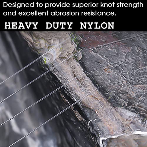 OROOTL Angelschnur Monofil Nylonfaden Angelsehne Salzwasser Reissfeste Schnur Angelzubehör Dia-0.5mm/15.88kg-4291m – Bild 4